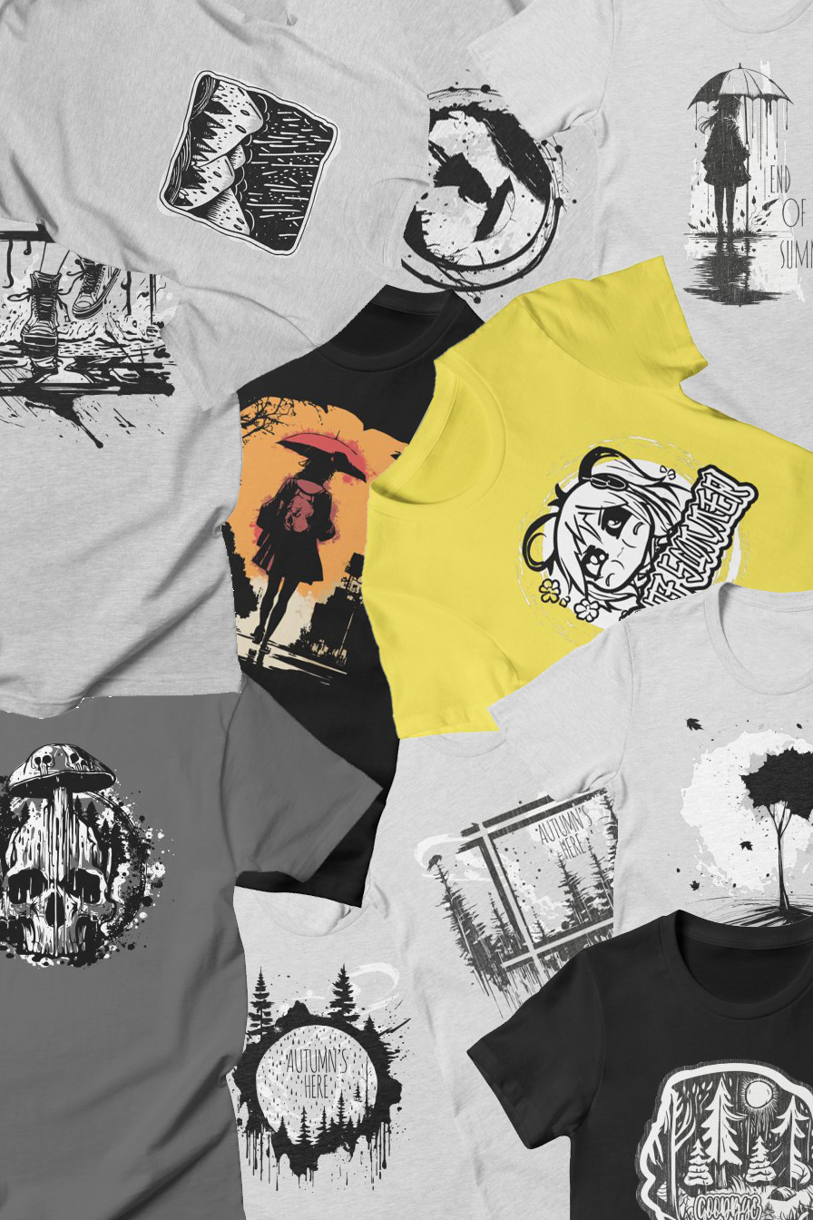 Коллекция футболок с принтами Осень One Red Fox