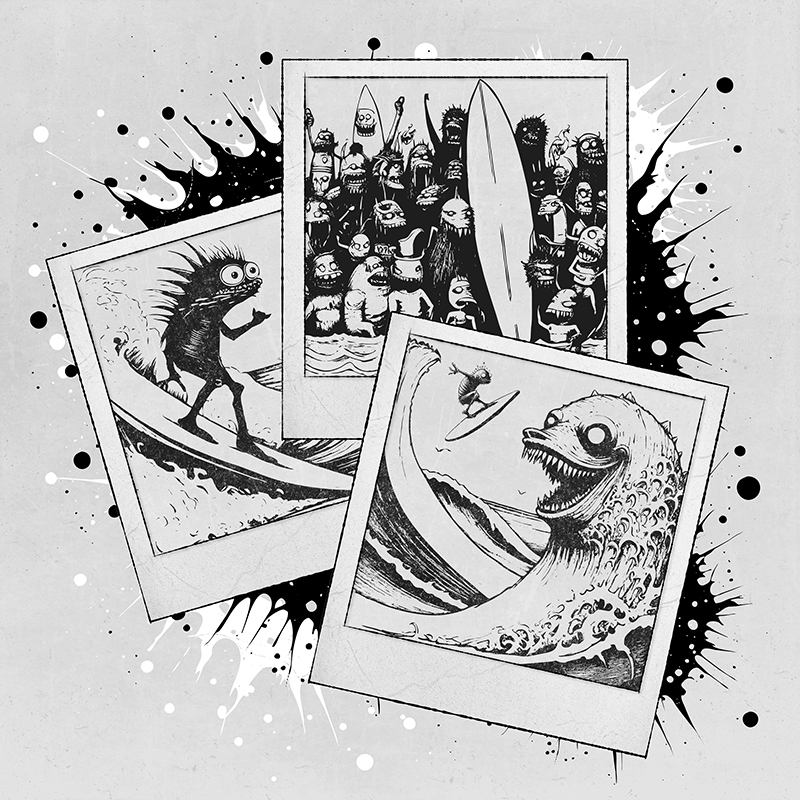 Футболка с принтом One Red Fox