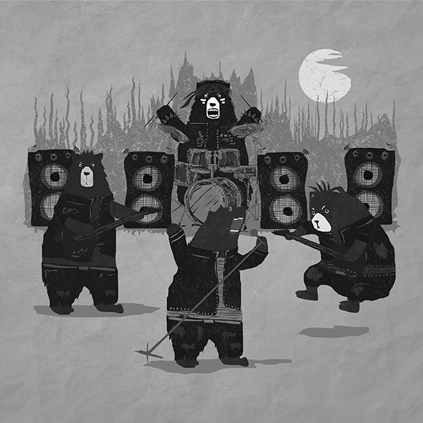 Походная футболка Дикий Панк - топ 10 в коллекции кемпинг принтов