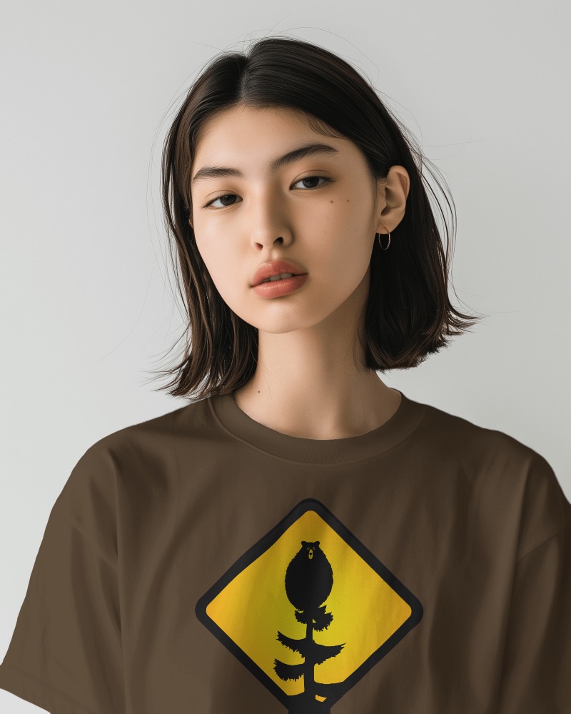 Футболка с принтом oneredfox