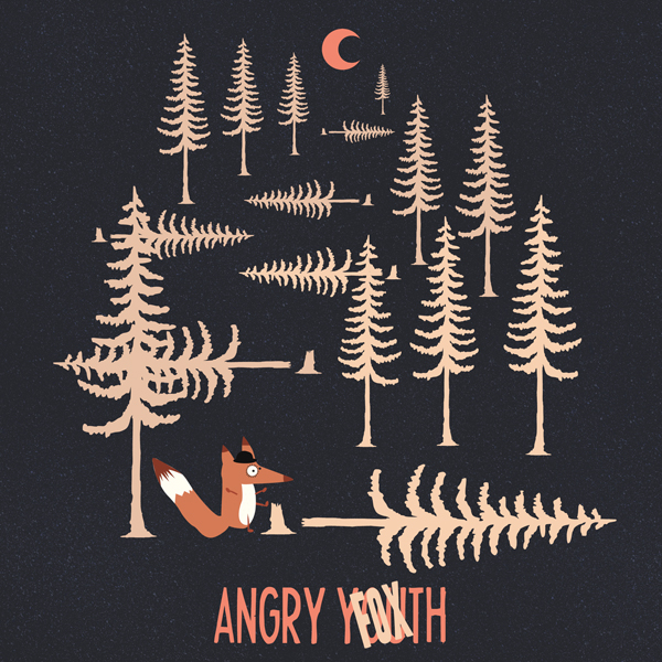 Наклейки для кухни и гостиной One Red Fox