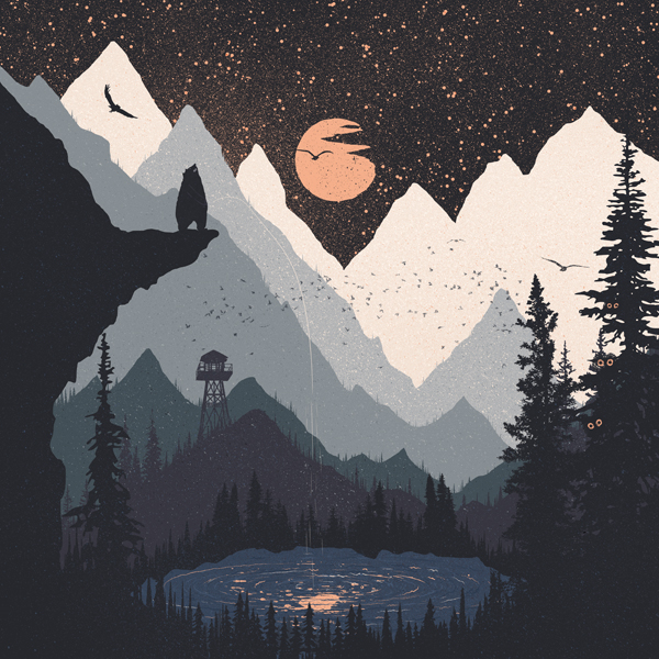 Декоративные наклейки для интерьера One Red Fox