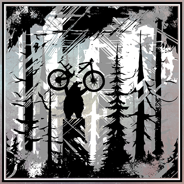 Уникальный стиль с наклейками МТБ