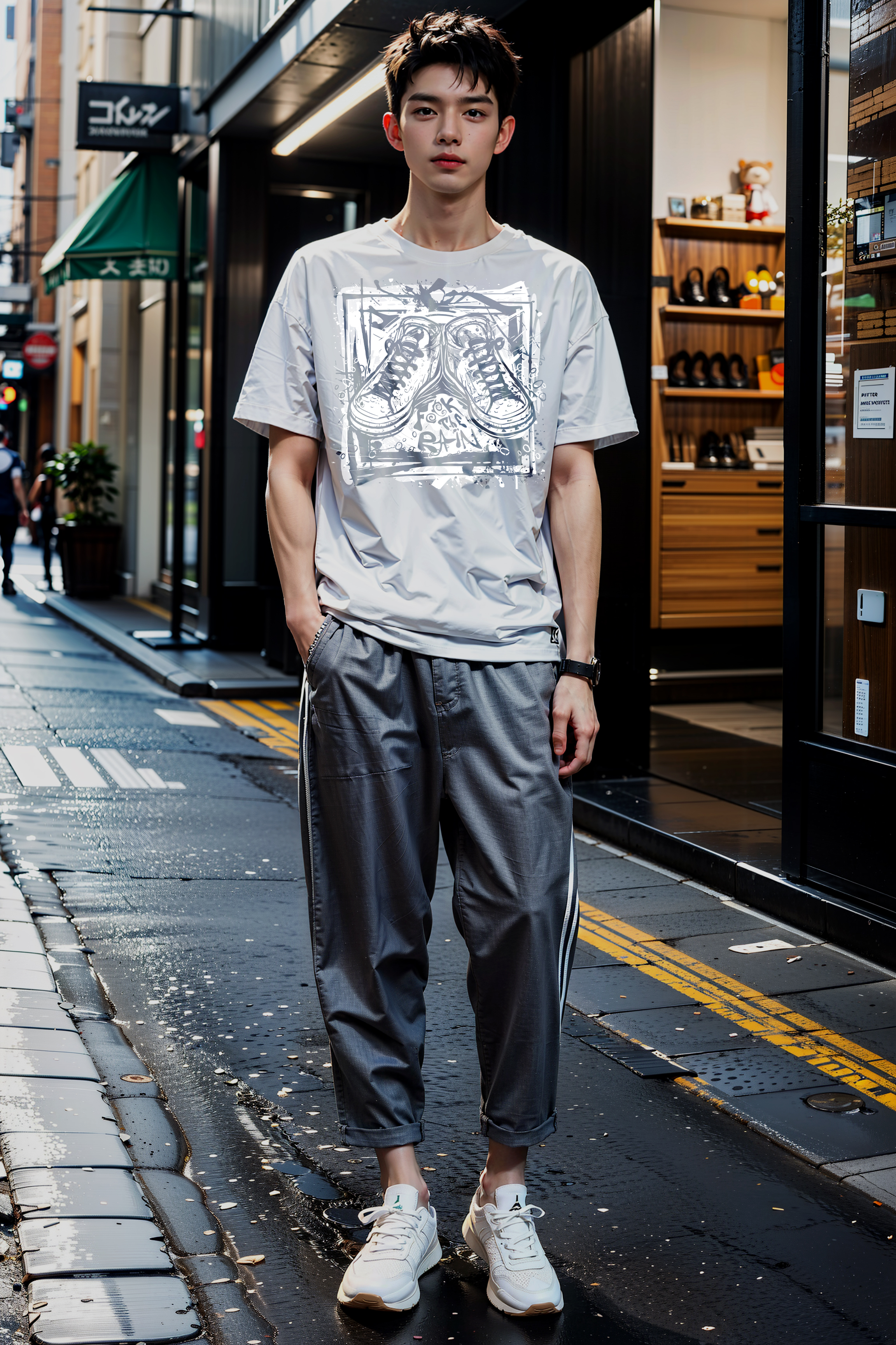 Футболка Enjoy the Rain - топ 10 в рейтинге