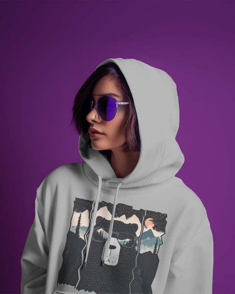 Футболка с принтом Лесная полиция - купить в Москве One Red Fox