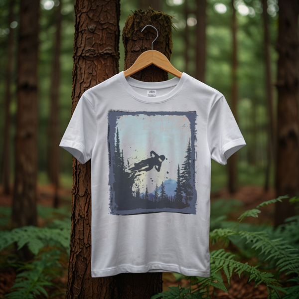 МТБ Футболка с принтом - купить в Москве One Red Fox