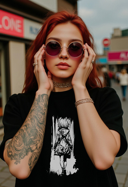 Футболка с принтом Осень пришла - купить в Москве One Red Fox