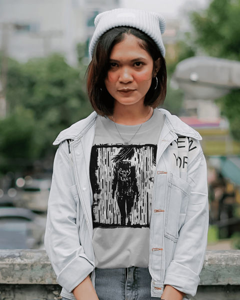 Футболка с принтом Осень пришла - купить в Москве One Red Fox