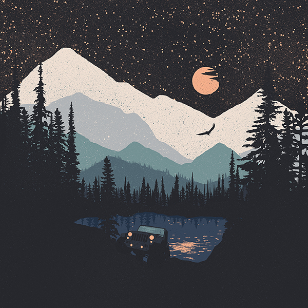 Наклейка Дорога из костей