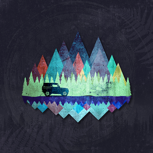 Наклейка Где мы - там дорога