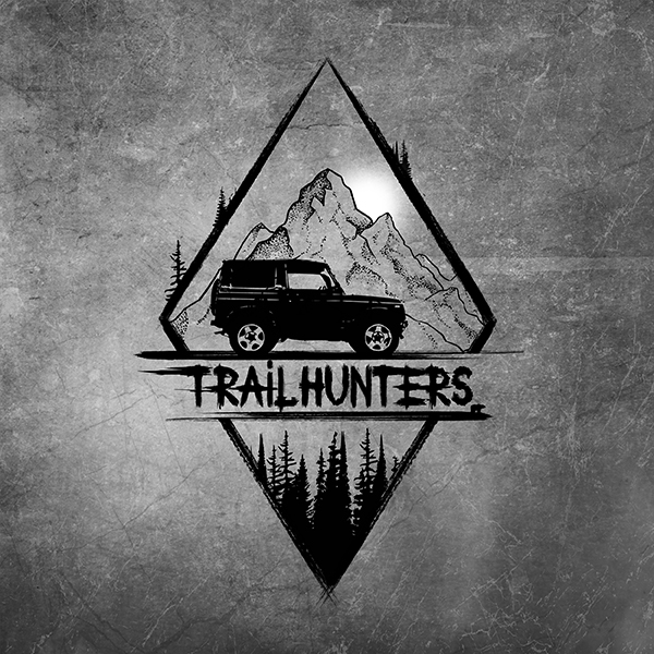 Наклейка Внедорожник и бескрайние просторы