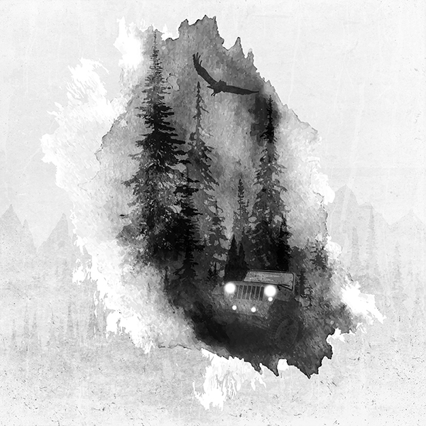 Наклейка Дороги России