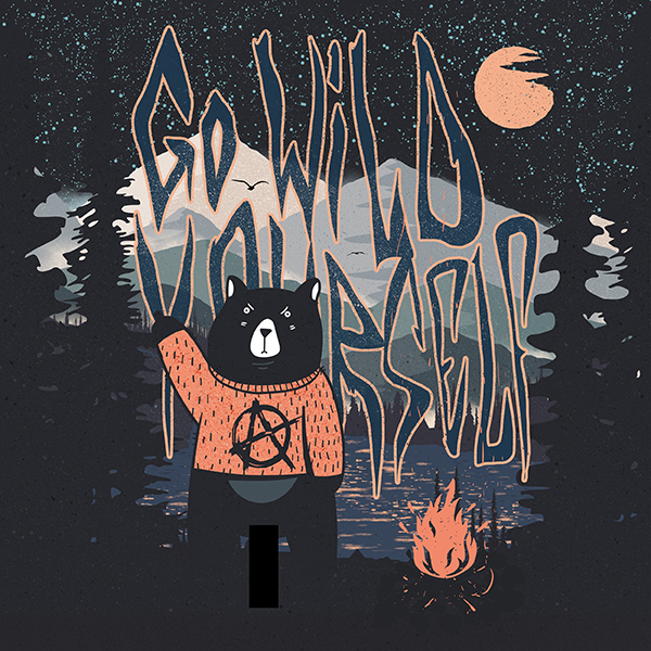 Походная футболка Go Wild - топ 12 в коллекции походных принтов