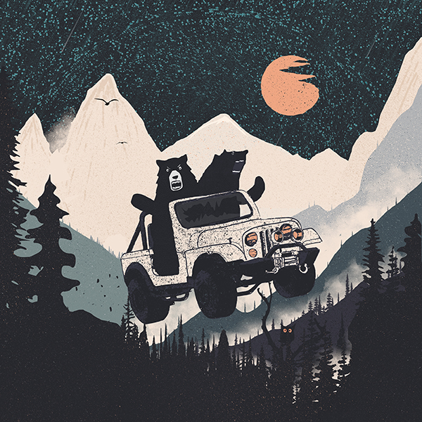 Футболка Горный воздух - топ 16 в коллекции походных принтов