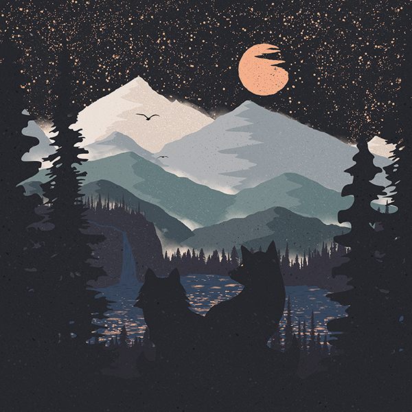 Футболка лисы и природа - топ 7 в коллекции походных принтов