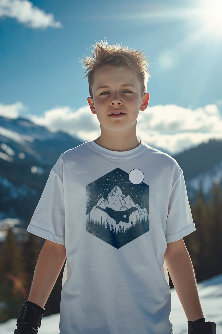 Футболка Полярная ночь - топ 3 в коллекции