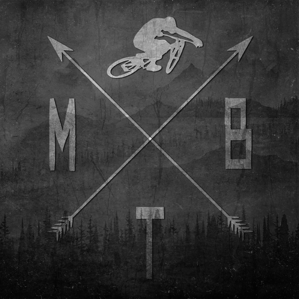 Наклейка MTB от One Red Fox