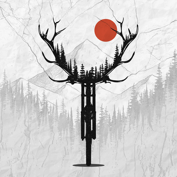 Наклейка MTB от One Red Fox