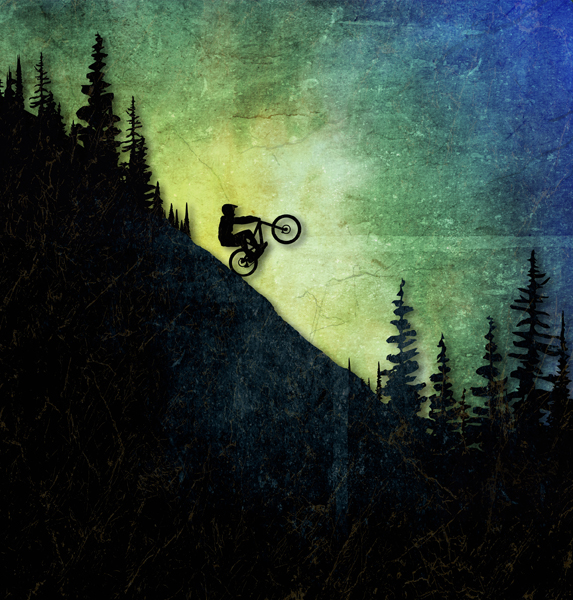 Наклейка MTB от One Red Fox