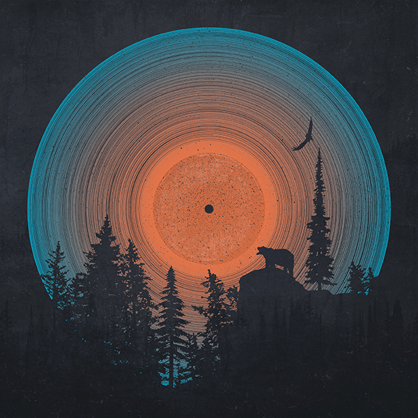 Футболка Горные тропы - топ 2 в коллекции походных принтов